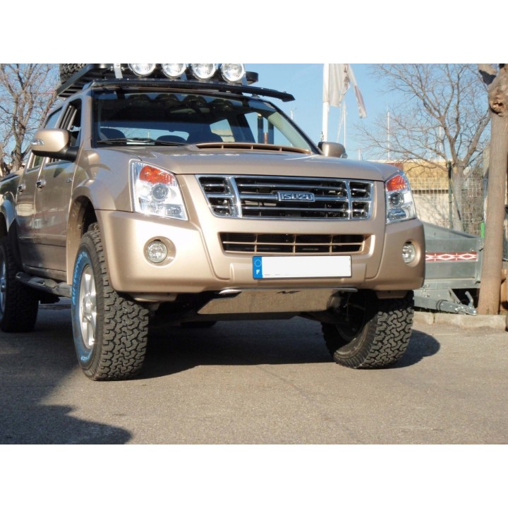 Protection avant alu N4 Isuzu D-MAX Euro 4 (07-12)