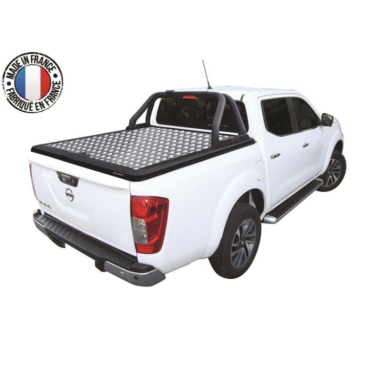 Couvre benne ALU/NOIR UPSTONE pour Nissan Navara NP300 Double Cab (16-)