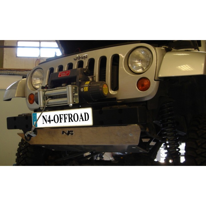Protection avant alu N4 Jeep Wrangler JK (07-)