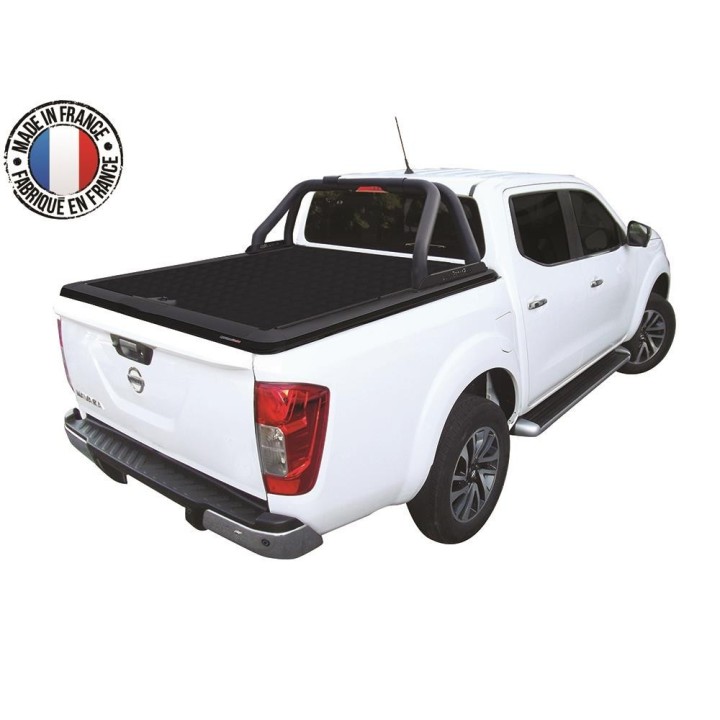 Couvre benne ALU/NOIR UPSTONE pour Nissan Navara NP300 Double Cab (16-)