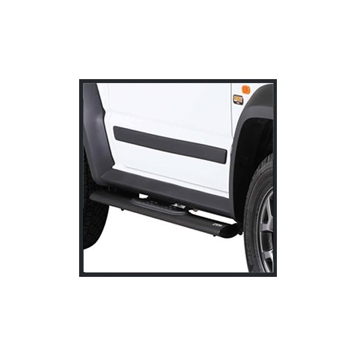 Marche-pieds INOX/NOIR OVALE Suzuki Jimny II  (18-)