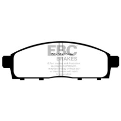 Plaquettes de frein avant EBC ULTIMAX (TOKICO)