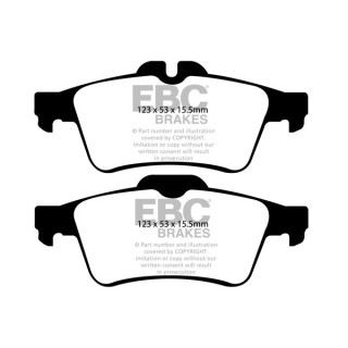 Plaquettes de frein arrière EBC ULTIMAX (ATE)