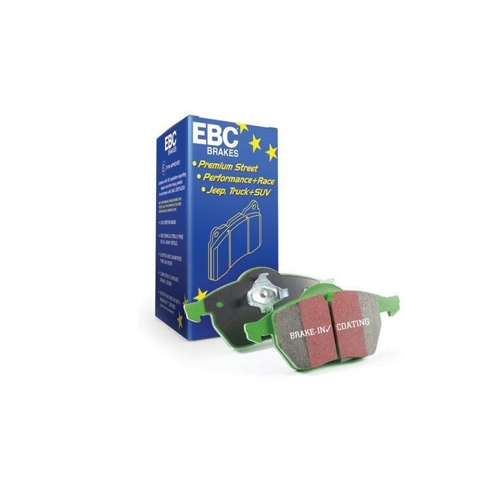 Plaquettes de frein avant EBC GREENSTUFF (LOCKHEED)