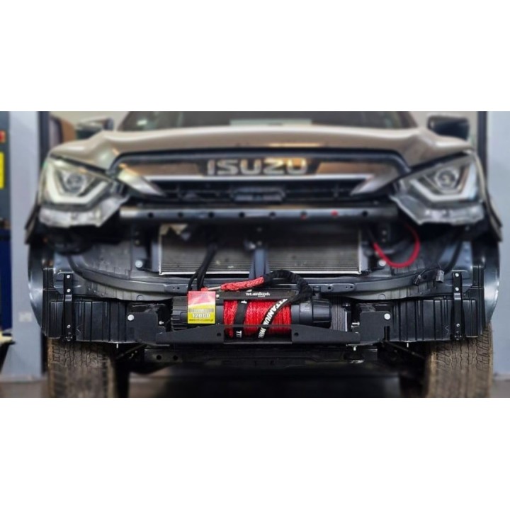 Platine support treuil D6 VW Amarok (23-) / Ford Ranger (23-)