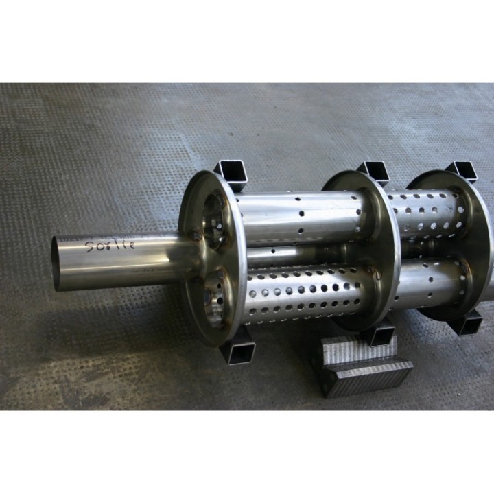 TUBE ECHAPPEMENT TOYOTA HZJ75/78/79 4.2 D 130CV (91-)