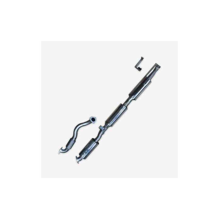 LIGNE ECHAPPEMENT TOYOTA HZJ78 4.2 D 130CV (99-07)