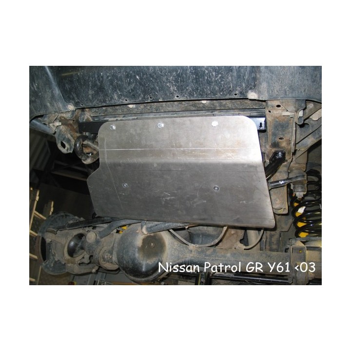 Protection avant alu N4 Nissan Patrol Y61 GR (98-03)