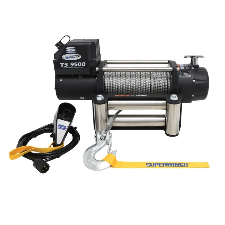 SUPERWINCH TIGER SHARK 9500 12V 4309KG