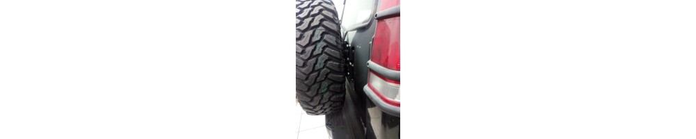 Porte-roue de secours D6